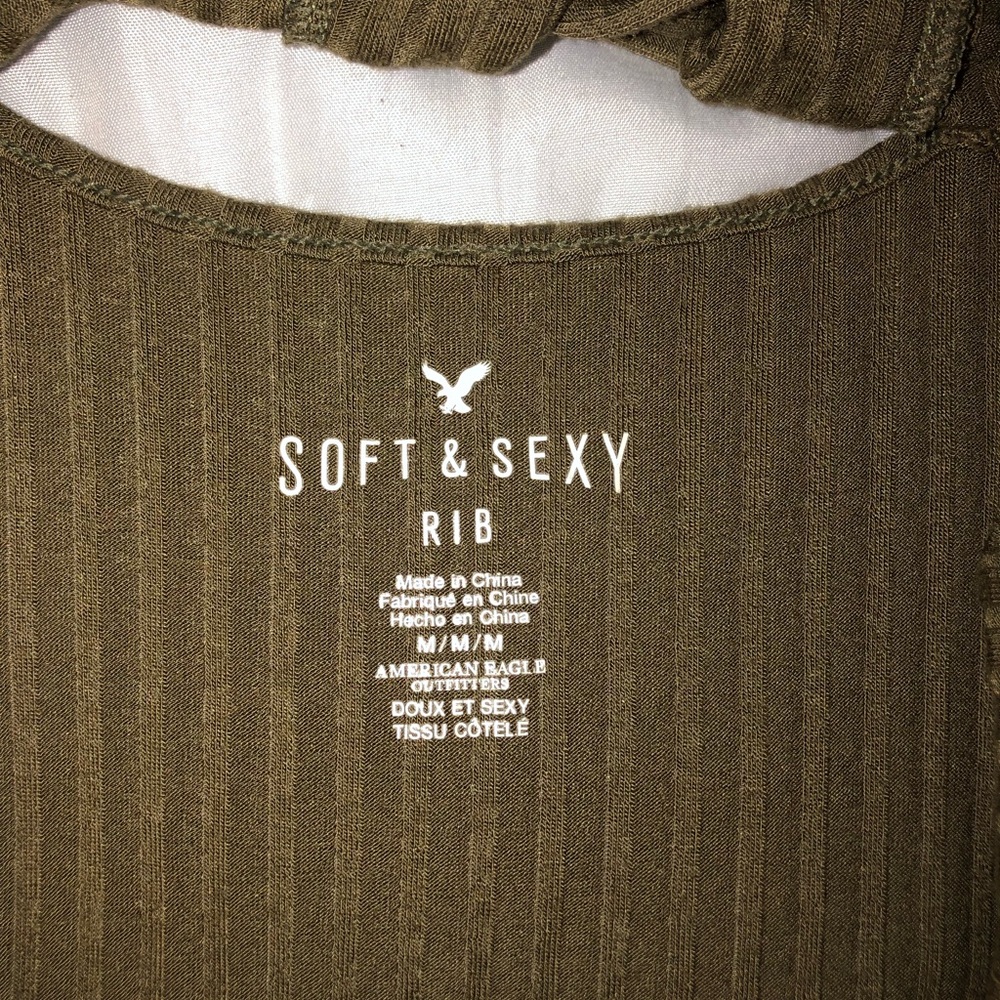 American eagle crop tank tie front - Picture 4 of 4